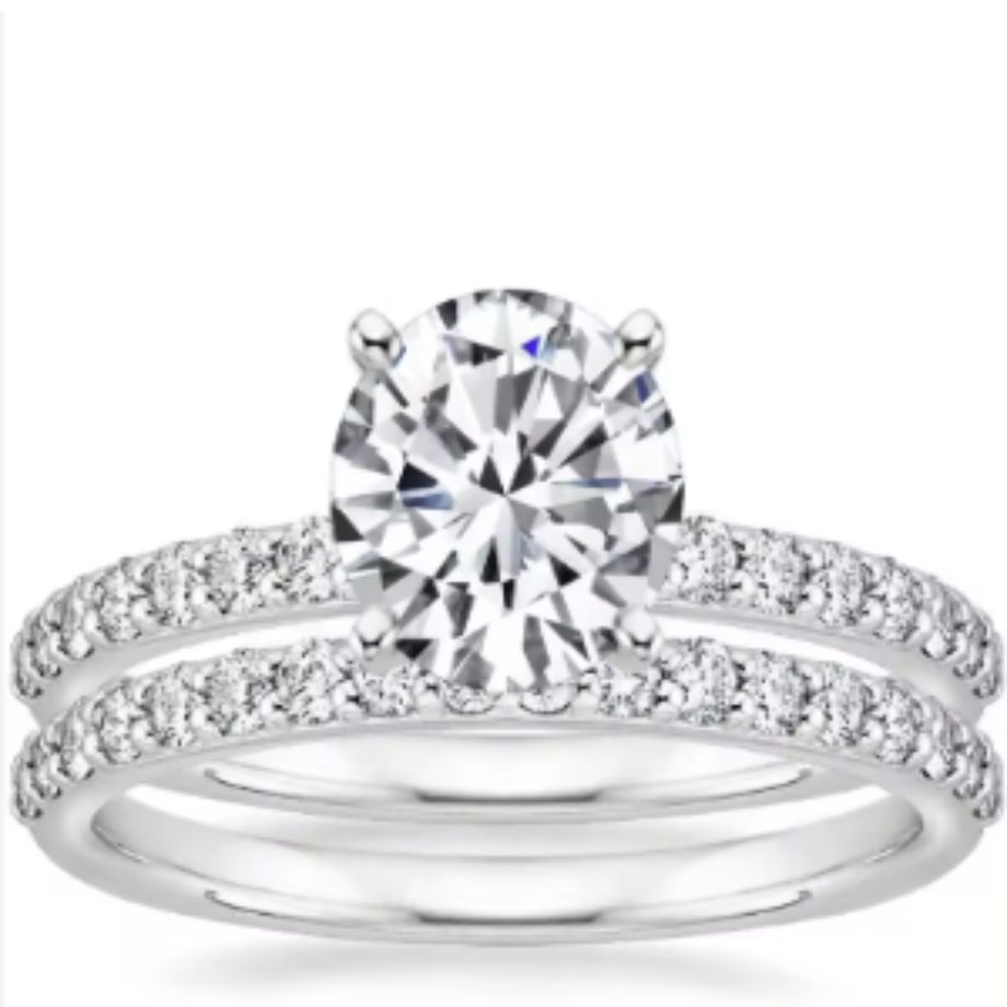 Sterling Silver 925 Solitaire Engagement Ring